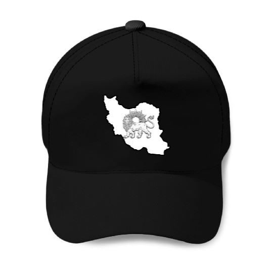 Iran Lion Sun Baseball Caps