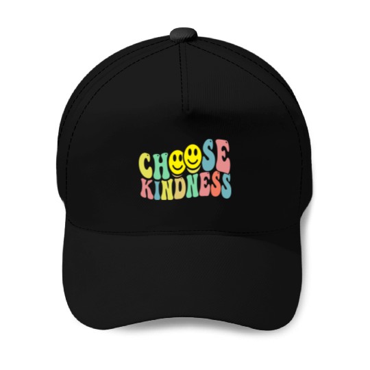 Choose Kindness - Rainbow Love Tolerance Gay LGBT Baseball Caps