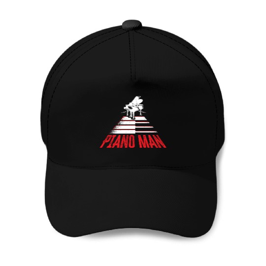 Piano Man Musician Musical Instrument Pianist Baseball Caps