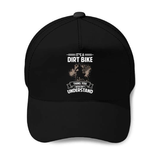 Dirt Bike Mud Motocross Enduro Baseball Caps