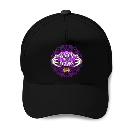 Halloween Witch Hands Witchcraft Scam Baseball Caps