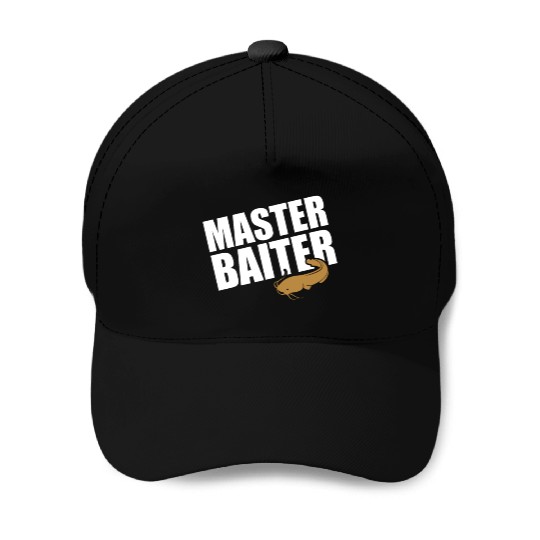 Master Baiter - Wels Catfish Hunter Baseball Caps