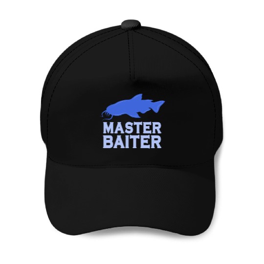 Master Baiter - Wels Catfish Hunter Baseball Caps