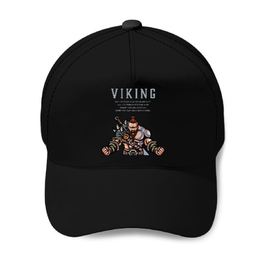 Viking Warrior Valhalla Awaits Me 2 Baseball Caps