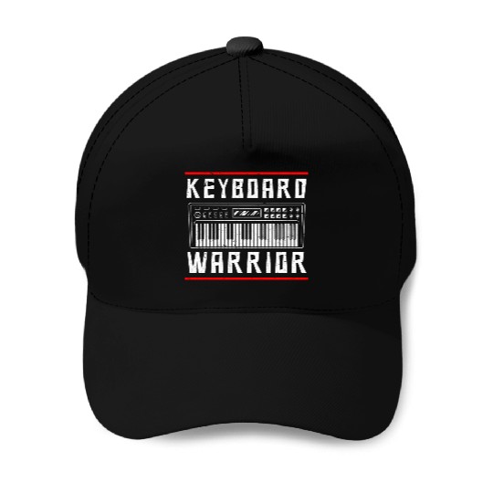 Funny Keyboard Player Music Teacher Humor Baseball Caps