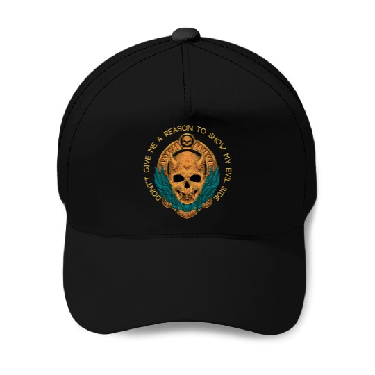 Devil Side Baseball Caps