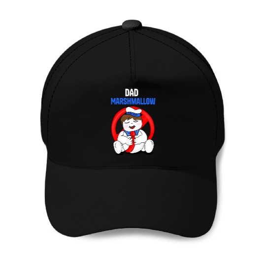 DAD ghostbusters Baseball Caps