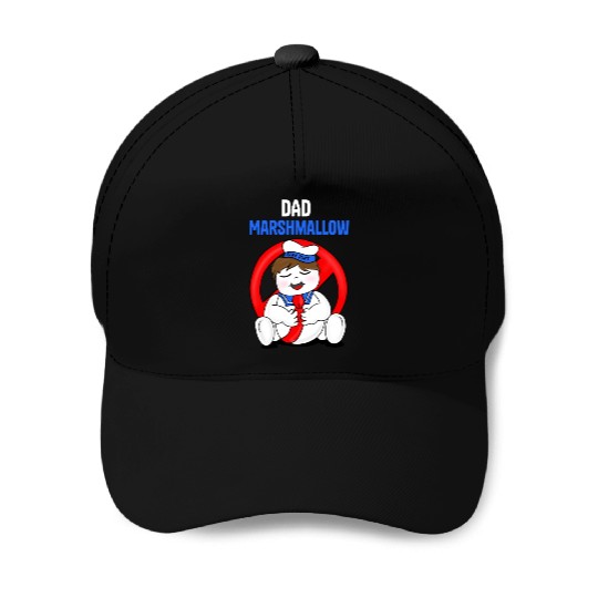 DAD ghostbusters Baseball Caps