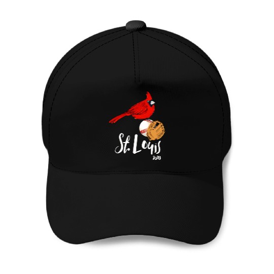 Saint Louis Red Cardinal 2019 Bird Player Baseball Caps