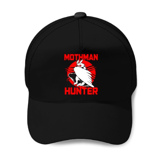 Cryptozoologist Cryptid Folklore Funny Mothman Baseball Caps