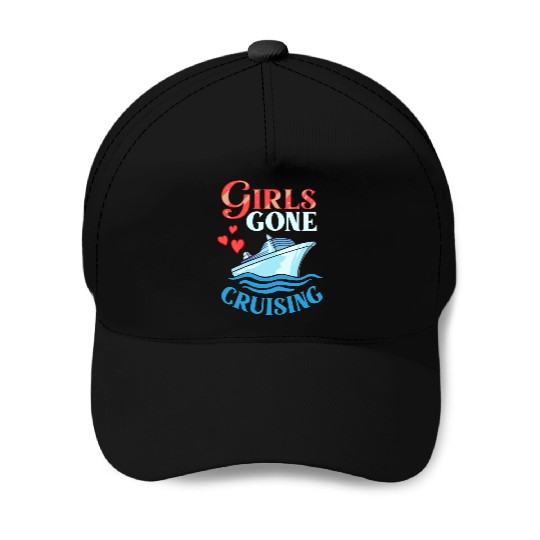 Cruise Ship Vacation Trip Party Sailing Boating Baseball Caps