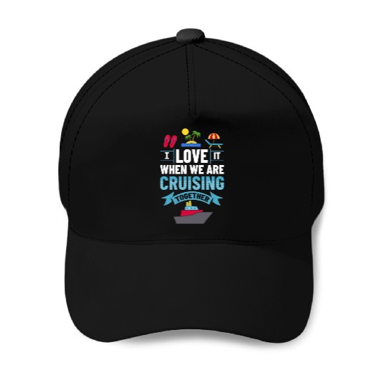Cruise Ship Vacation Trip Party Sailing Boating Baseball Caps