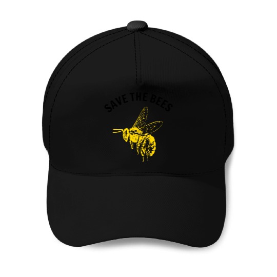 all about bee bee Baseball Caps