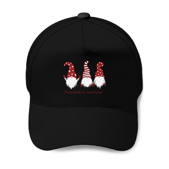 Three Christmas Dwarfs - Fa la la la la la la la Baseball Caps