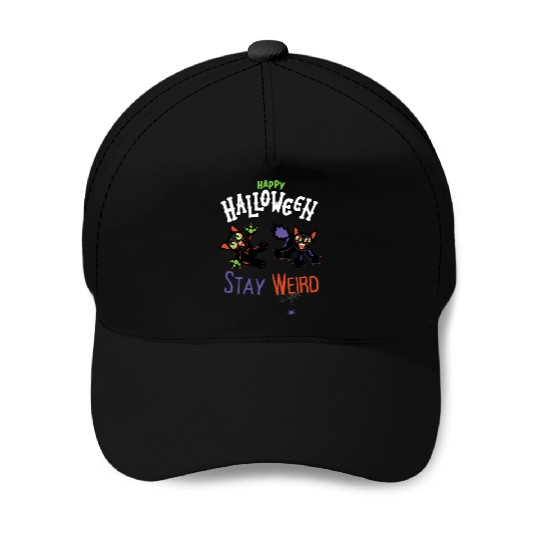 Stay Weird (Halloween) Baseball Caps
