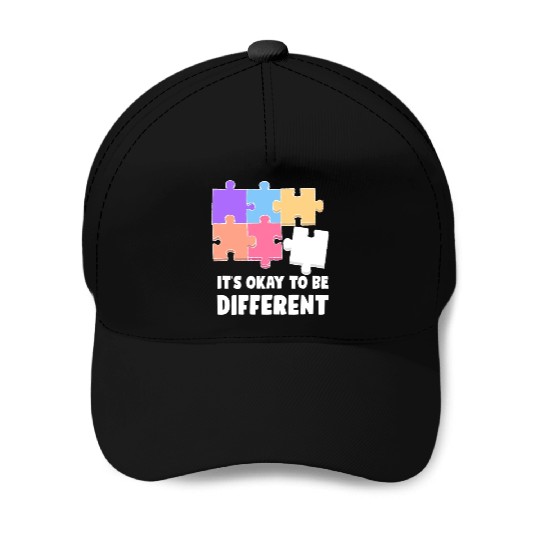 Funny Autism Teacher Baseball Caps