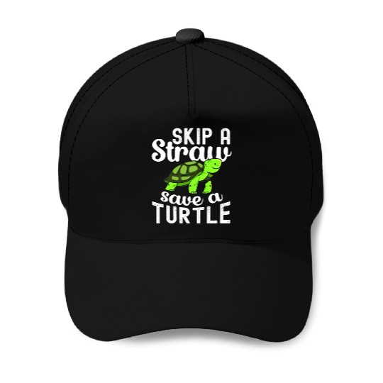 Turtle Relaxed Chilling Sea Ocean Beach Baseball Caps