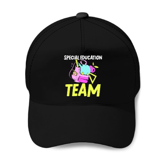 Special Education Team Sped Teacher Awareness Baseball Caps