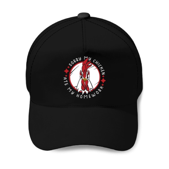 Chicken Farmer Gift Funny Chickens Country Farm Baseball Caps