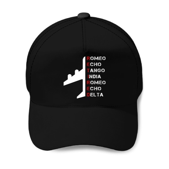 Romeo Echo Tango India Romeo Echo Delta Baseball Caps