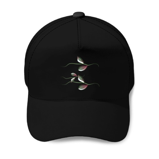 icon plants leaves leaf nature Baseball Caps
