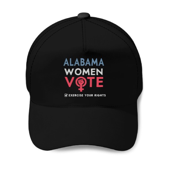 Albm Women Vote Voter 2022 Election Feminist Baseball Caps