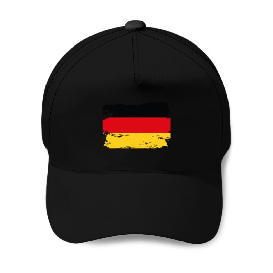 Official Germany Flag German Country Pride Vintage Baseball Caps