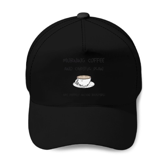 coffee meme Baseball Caps