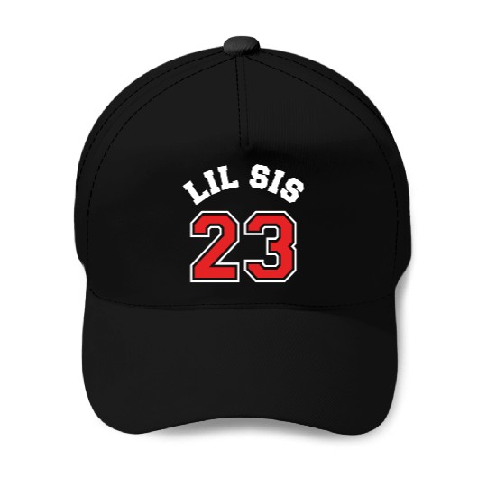 Lil Sis 2023 Little Sister Baby Family Birth Child Baseball Caps