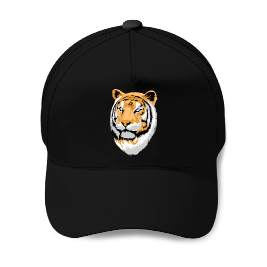 Tiger Head Baseball Caps