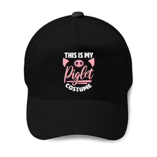 This Is My Piglet Costume, Pig Kawaii Baseball Caps
