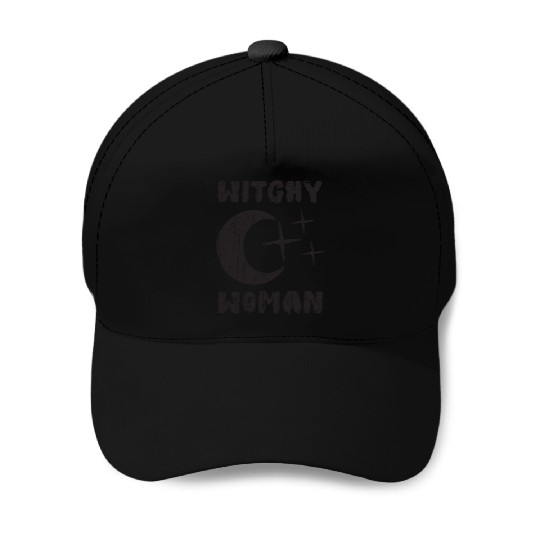 Witchy Woman - magic halloween Baseball Caps