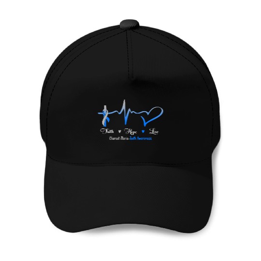 Faith Hope Love Charcot Marie Tooth Awareness Baseball Caps