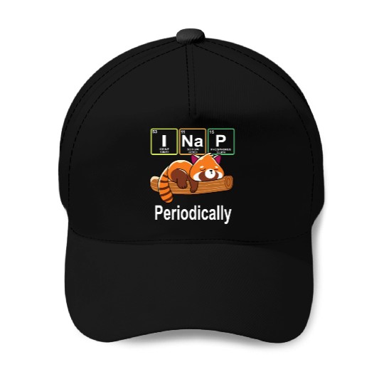 I Nap Red Panda Baseball Caps