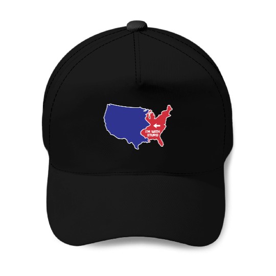New Jersey US Design for patriotic New Jerseyans Baseball Caps
