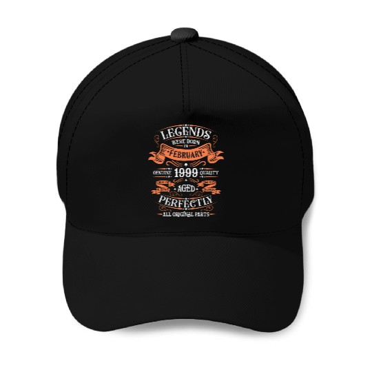 February 1999| February 1999 anniversary 1999 Baseball Caps