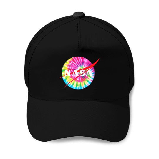 NASA Tie Dye Baseball Caps