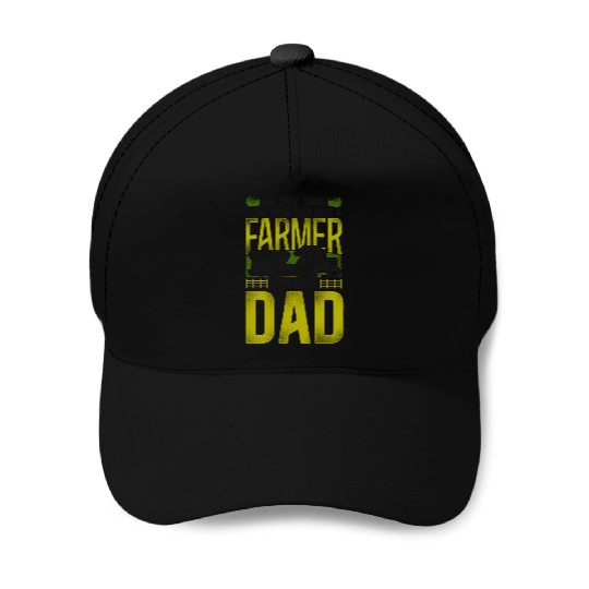 Farming Farmer Dad Father Tractor Baseball Caps