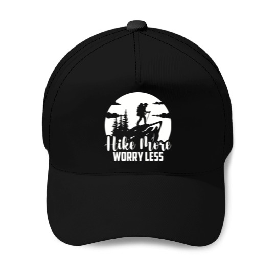 Mountaineering Hiking Hiking Vacation Hiker Baseball Caps