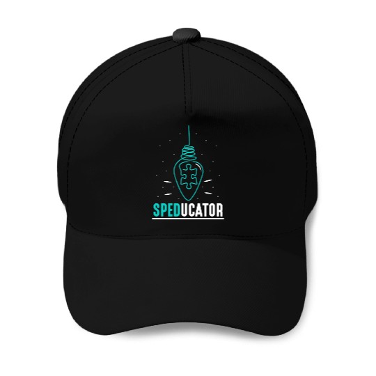 Speducator Special Education Cute Sped Teacher Baseball Caps