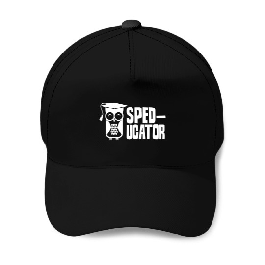 Sped-Ucator Teacher Cute Special Education Sped Baseball Caps