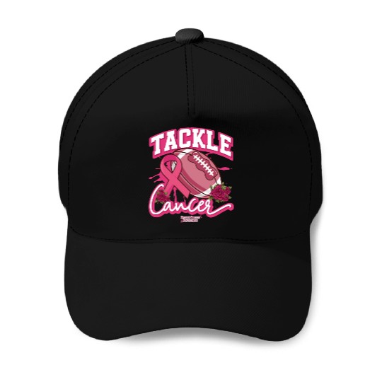 Tackle Breast Cancer Awareness American Baseball Caps