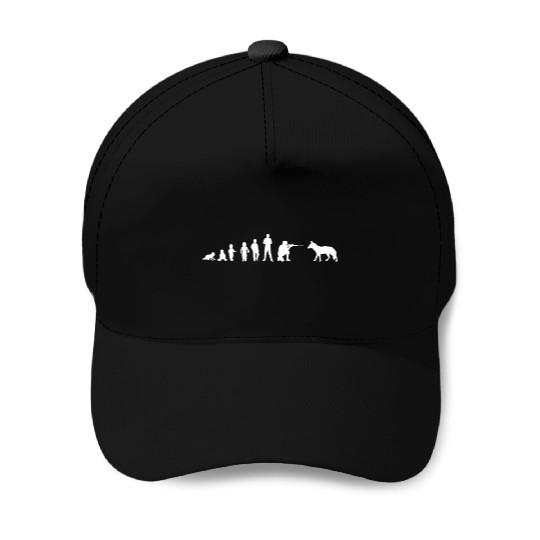 Coyote Hunting Evolution Baseball Caps