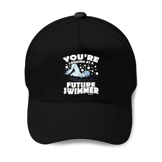 Swimming lifeguard swimming course outdoor pool gi Baseball Caps
