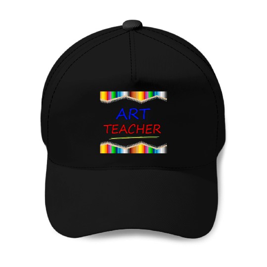 Art Teacher Drawing Painting Fun Artist Gift Baseball Caps
