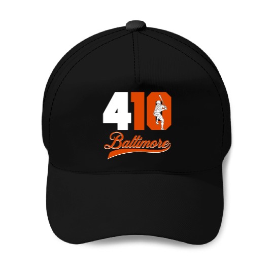 Baltimore baseball area code 410 Baseball Caps