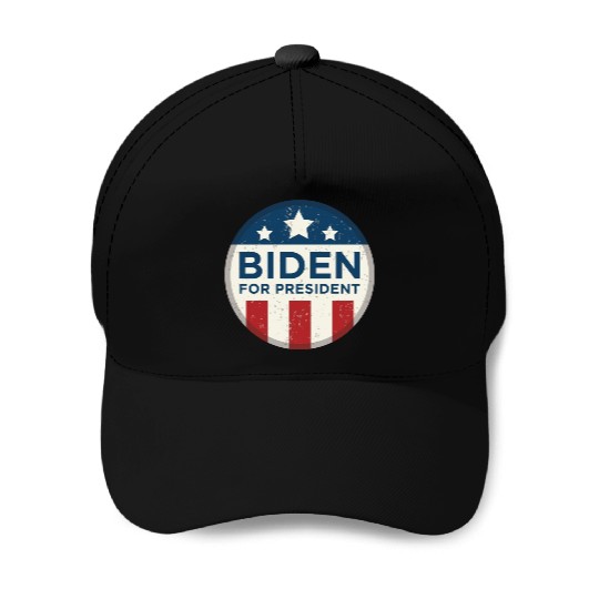 Joe Biden For President Baseball Caps