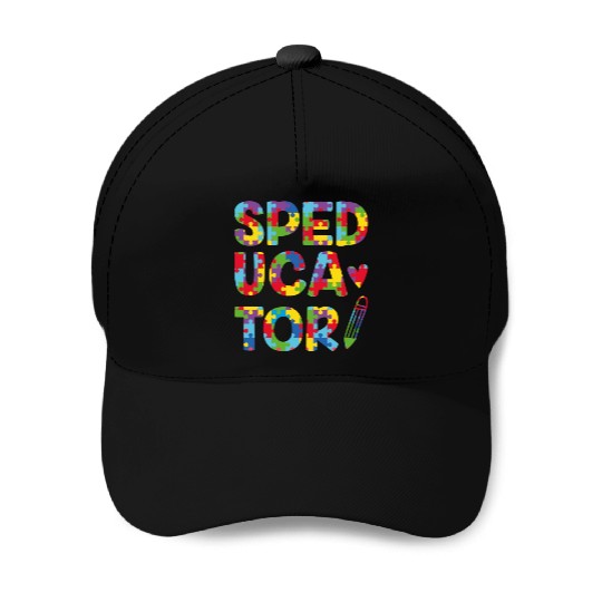 Speducator Sped Teacher Special Education Cute Baseball Caps