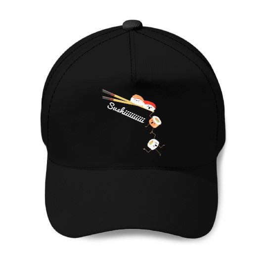 Sushi Lover Japan Lover Cuisine Chef Foodie Baseball Caps