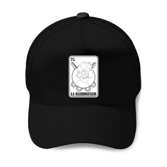 Hairdresser Hairstylist Card Baseball Caps